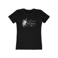 Happiness Artisans Floral Script T-Shirt | Floral Tee