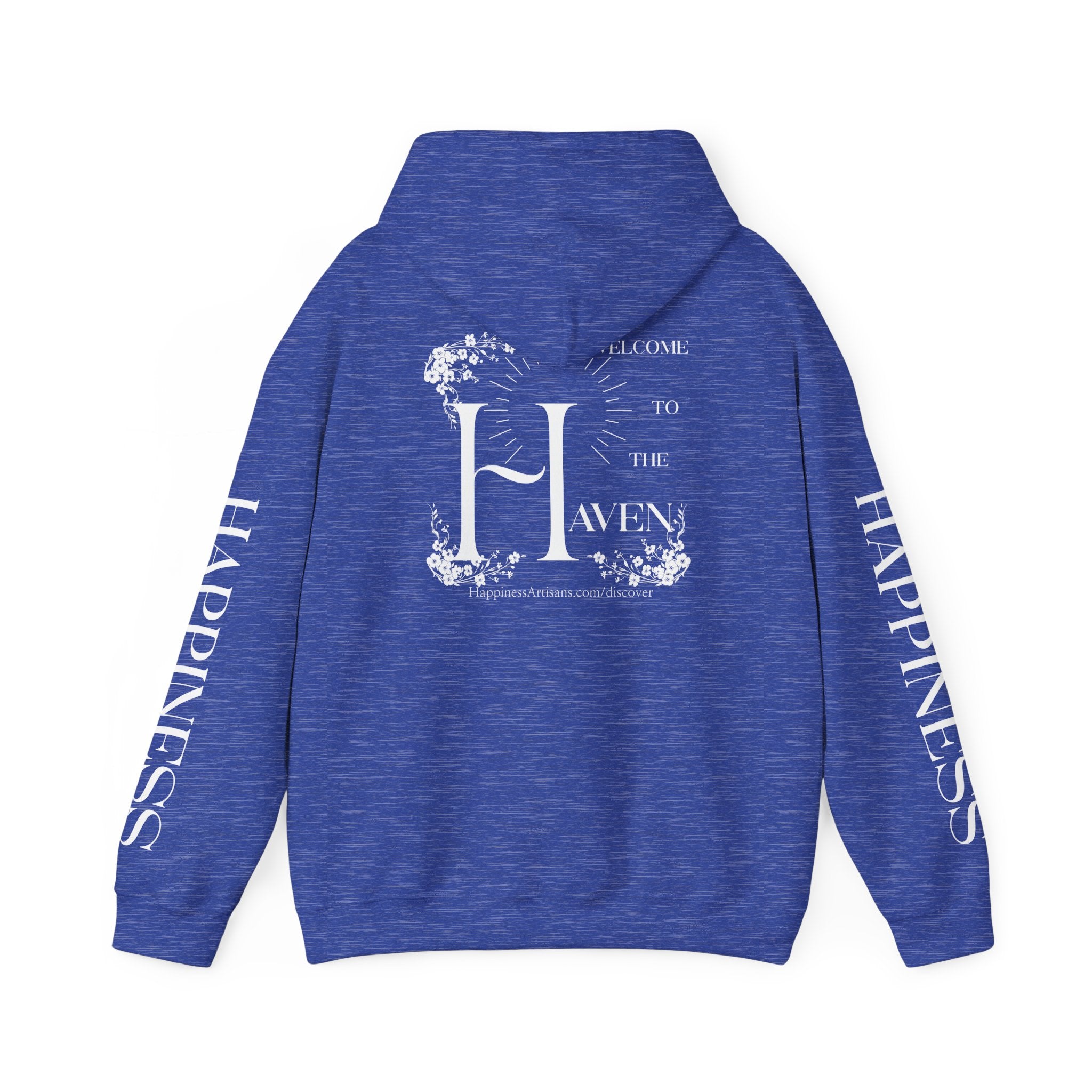 Women's "Welcome to the Haven" Happiness Artisans Hooded Sweatshirt