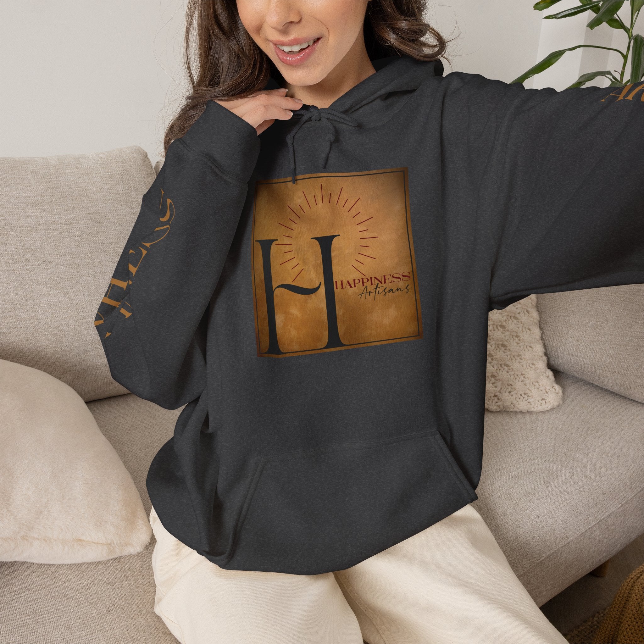 Happiness Artisans Inspirational Hoodie — "Make Today's Struggles a Distant Memory" Motivational Pullover