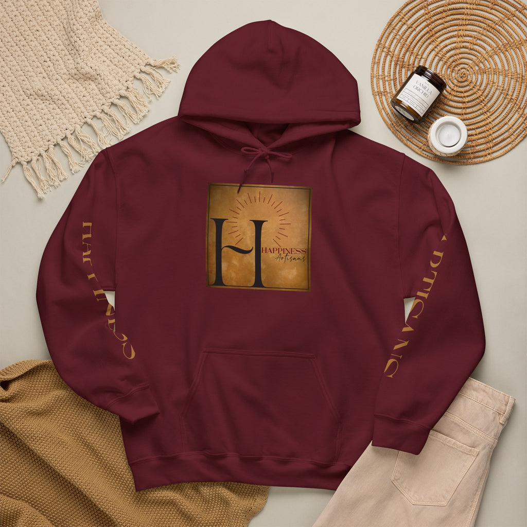 Happiness Artisans Inspirational Hoodie — "Make Today's Struggles a Distant Memory" Motivational Pullover