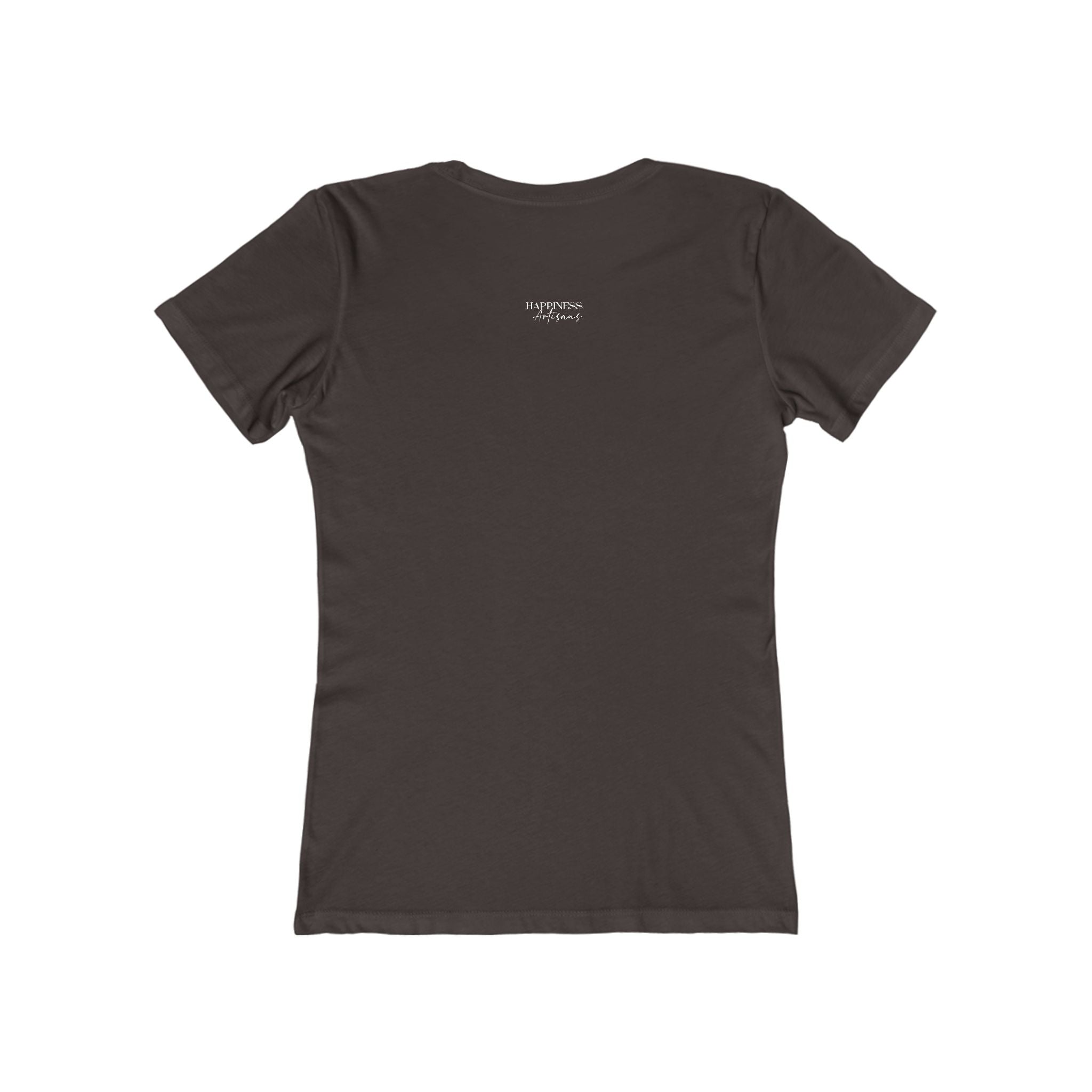 Floral Initial 'H' Boyfriend Tee for Women – Vintage Botanical Monogram Shirt