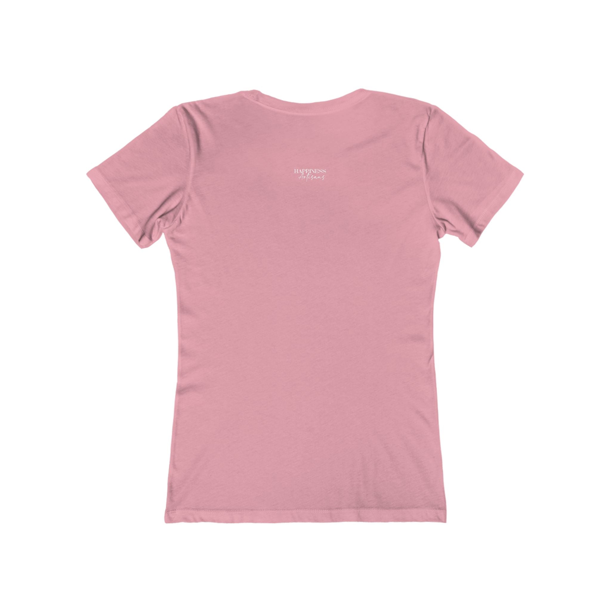 Floral Initial 'H' Boyfriend Tee for Women – Vintage Botanical Monogram Shirt