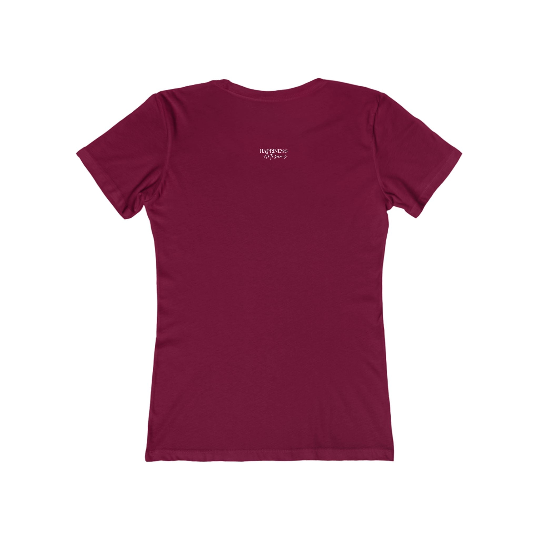Floral Initial 'H' Boyfriend Tee for Women – Vintage Botanical Monogram Shirt