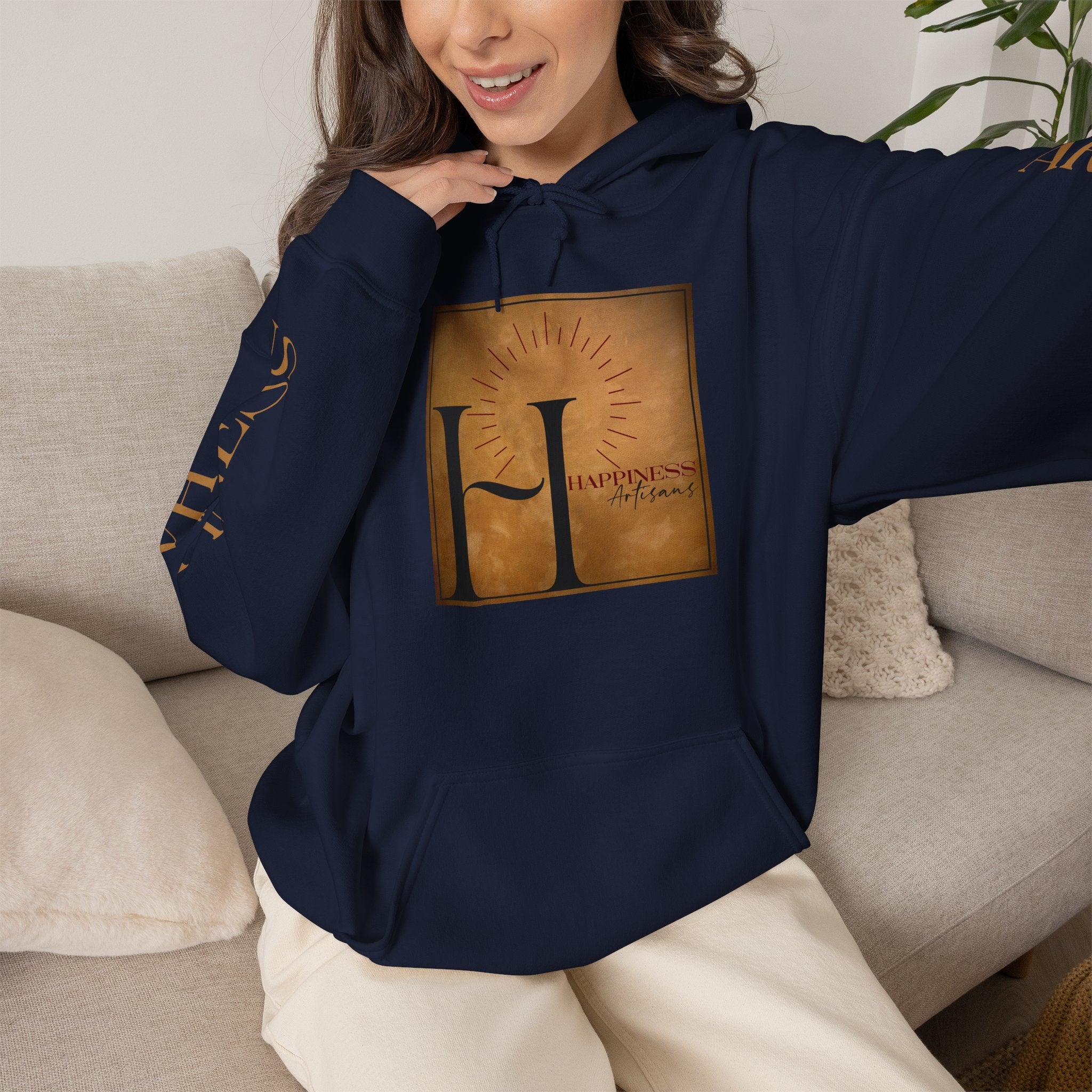 Happiness Artisans Inspirational Hoodie — "Make Today's Struggles a Distant Memory" Motivational Pullover