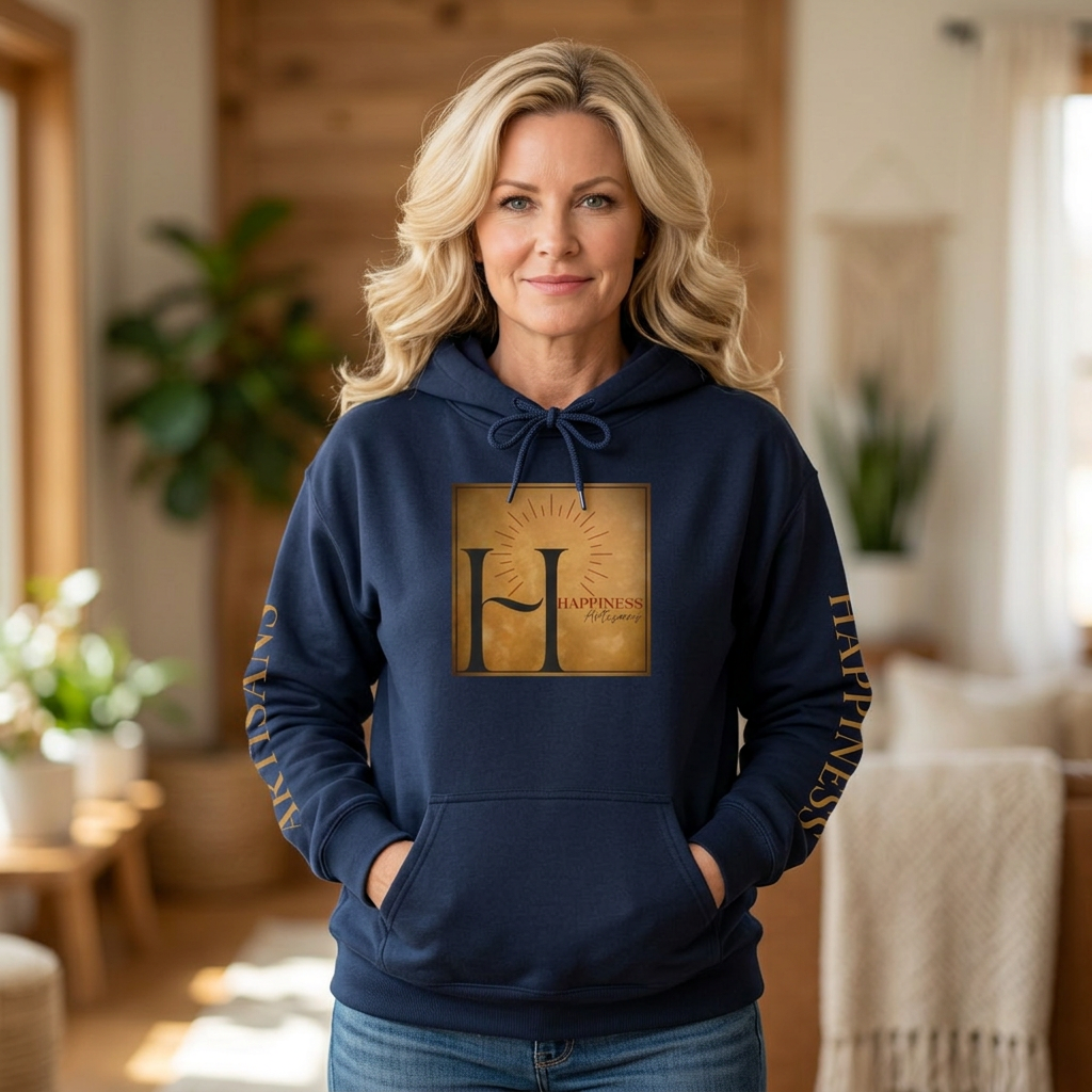 Happiness Artisans Inspirational Hoodie — "Make Today's Struggles a Distant Memory" Motivational Pullover