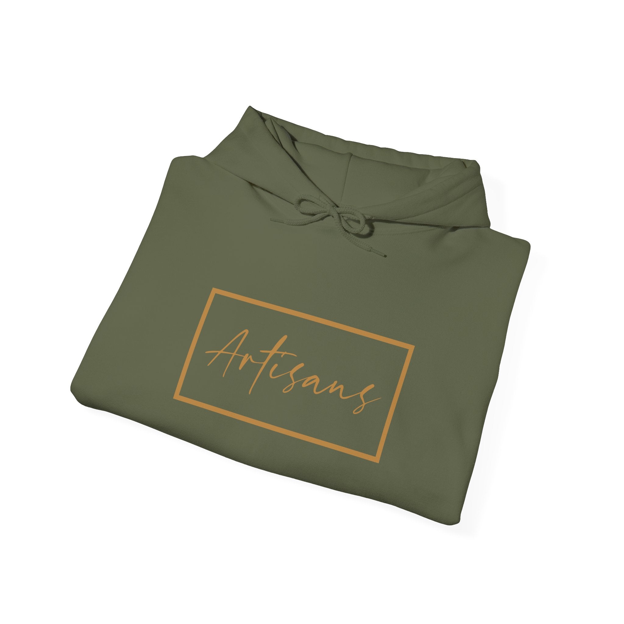 Hoodie 'Happiness Artisans' Gold Logo & 'Happiness' Sleeves