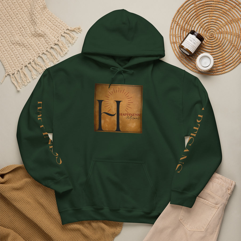Happiness Artisans Inspirational Hoodie — "Make Today's Struggles a Distant Memory" Motivational Pullover