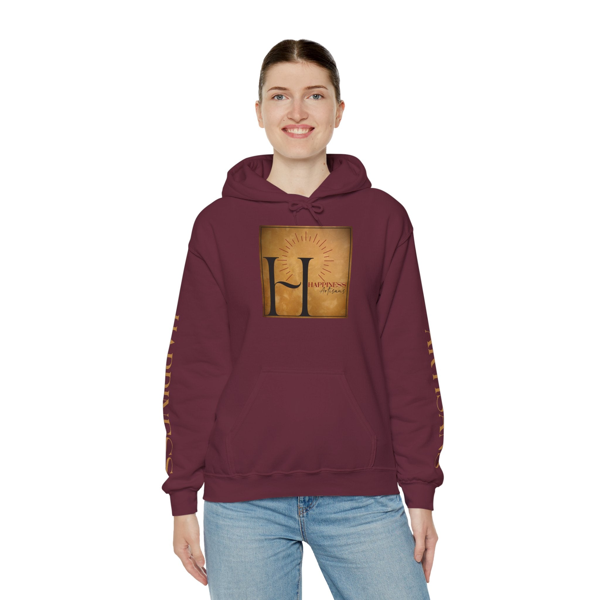 Happiness Artisans Inspirational Hoodie — "Make Today's Struggles a Distant Memory" Motivational Pullover