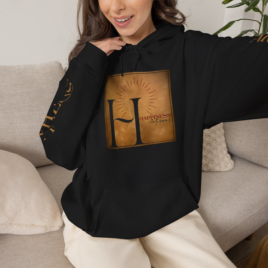 Happiness Artisans Inspirational Hoodie — "Make Today's Struggles a Distant Memory" Motivational Pullover