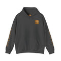 Happiness Artisans Gold Sleeve Print Hoodie