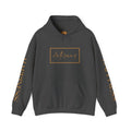Hoodie 'Happiness Artisans' Gold Logo & 'Happiness' Sleeves