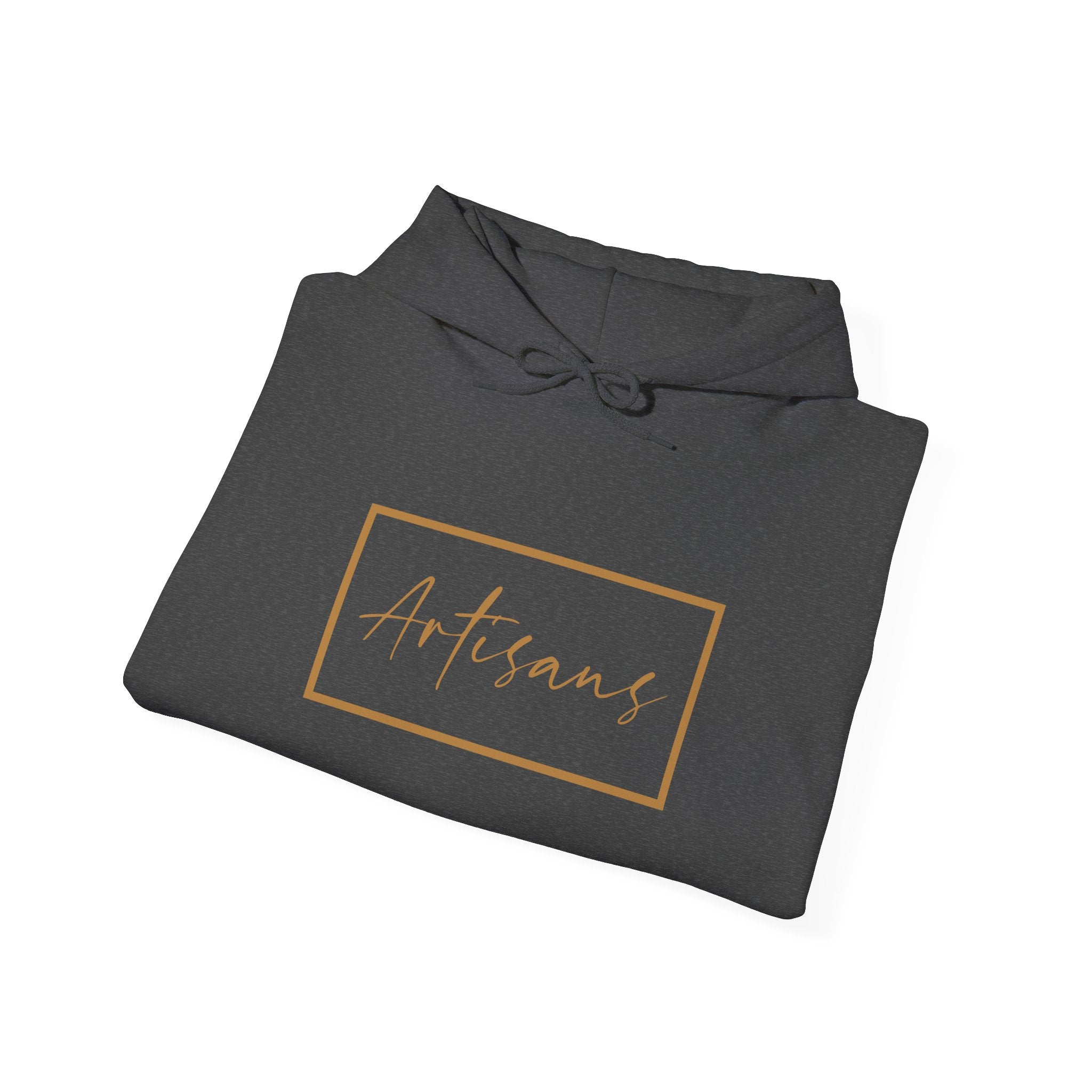 Hoodie 'Happiness Artisans' Gold Logo & 'Happiness' Sleeves