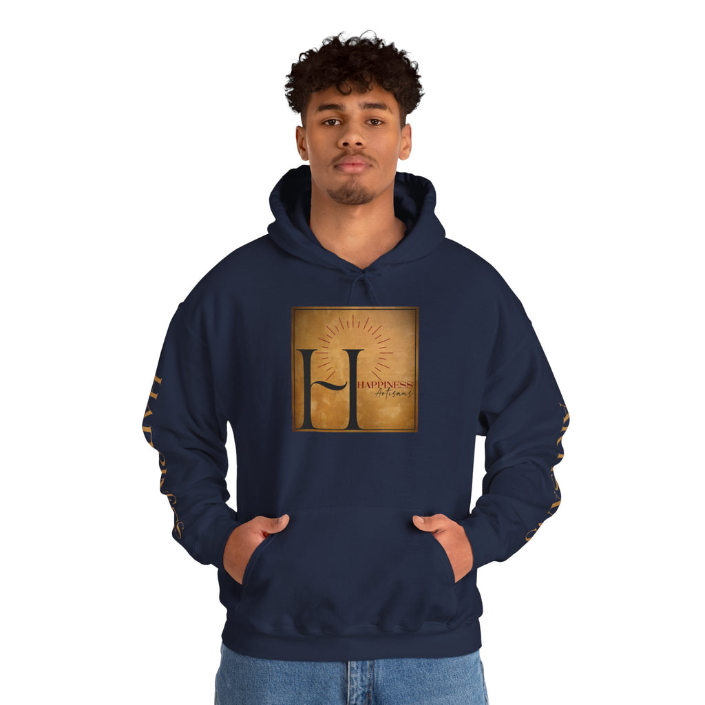 Happiness Artisans Inspirational Hoodie — "Make Today's Struggles a Distant Memory" Motivational Pullover